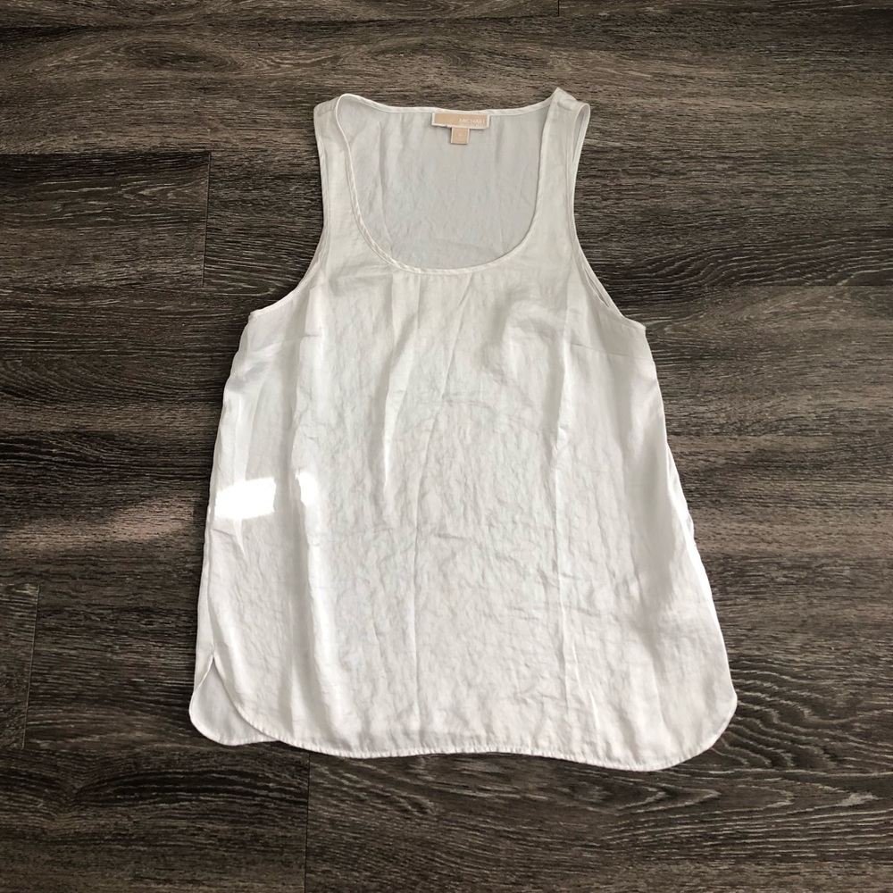 Michael Kors white tank top